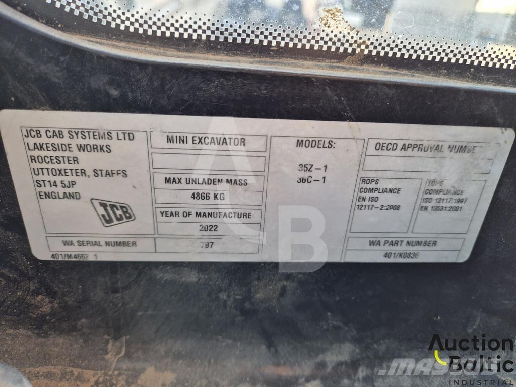 JCB 36C-1 Mini bagri <7t