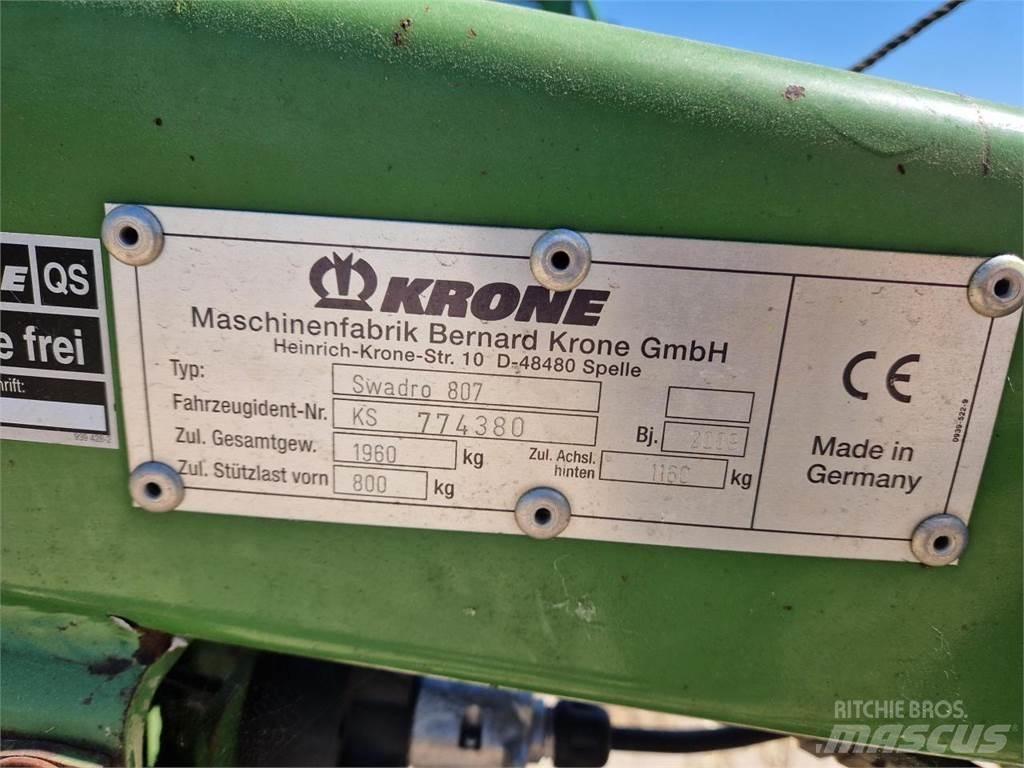 Krone Swadro 807 Zgrabljalniki