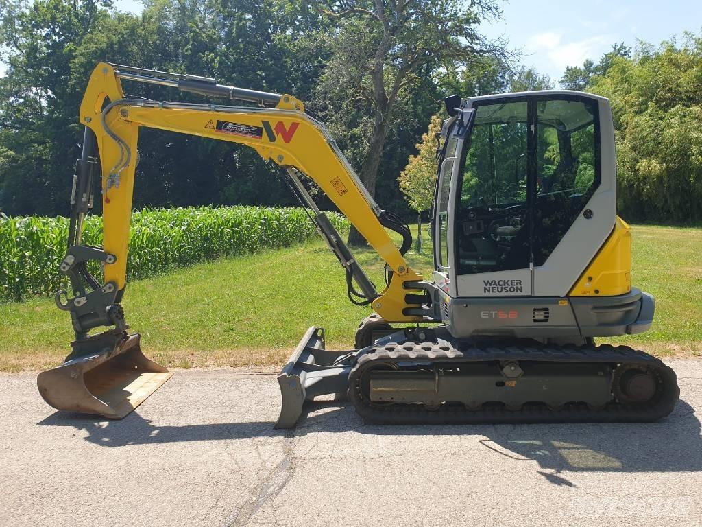 Wacker Neuson ET 58 Mini bagri <7t