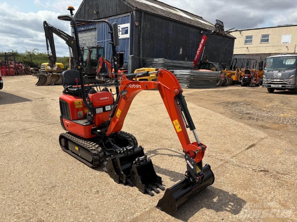 Kubota K 008-5 Mini bagri <7t