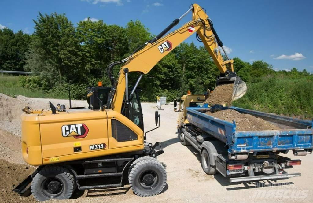 CAT M 314 UTHYRES Bagri na kolesih