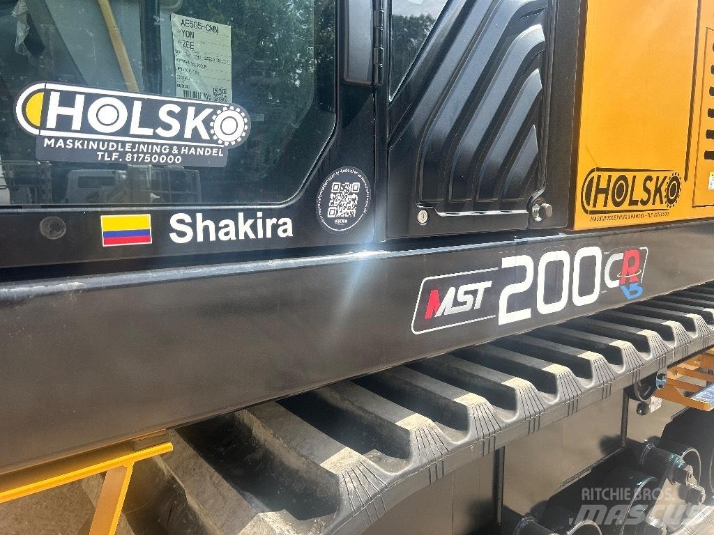 Morooka MST 200 CR Demperji goseničarji