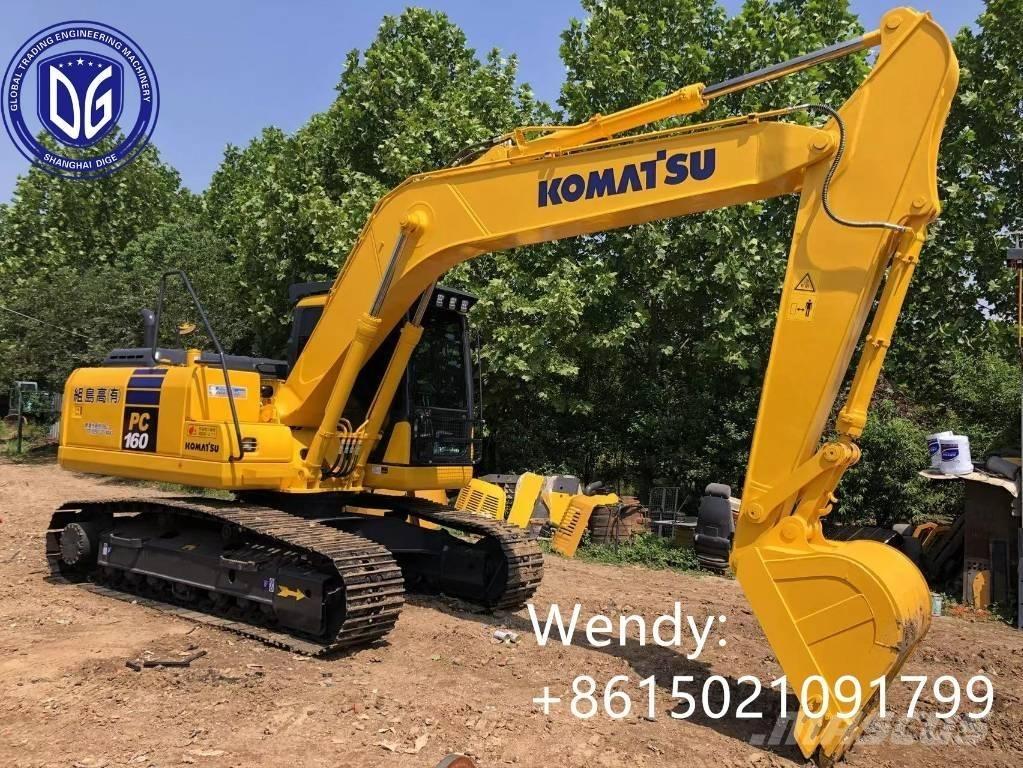 Komatsu PC 160 Bagri goseničarji
