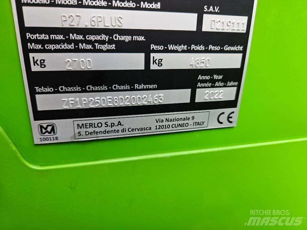 Merlo P27.6 Plus Teleskopski viličarji