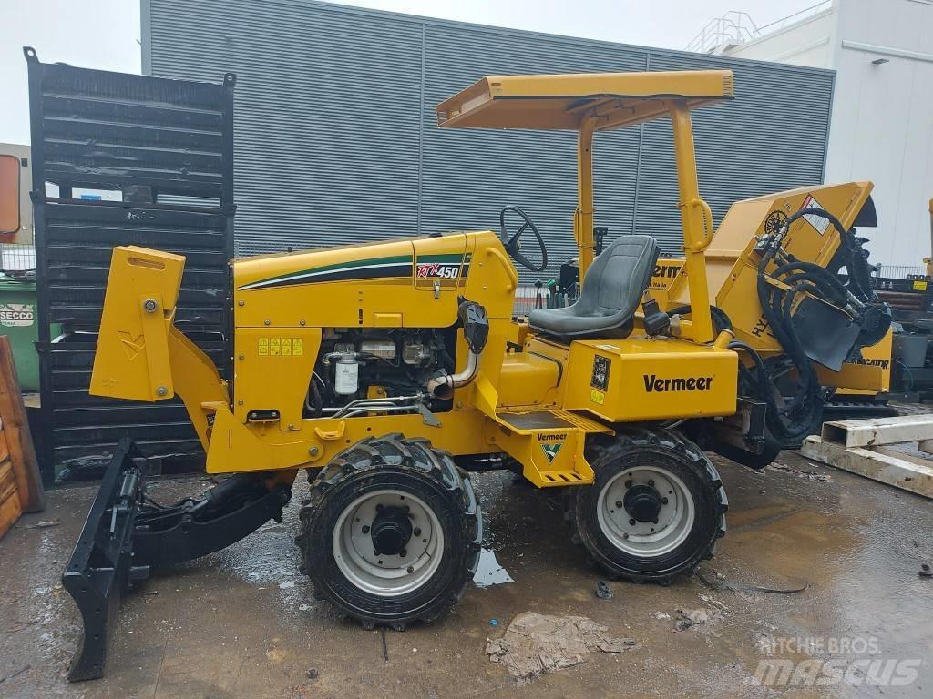 Vermeer RTX450 Freze za kopanje jarkov Trenčerji