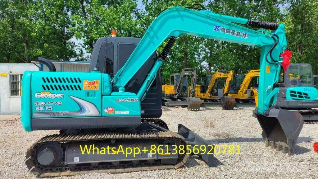 Kobelco SK 75 Bagri goseničarji