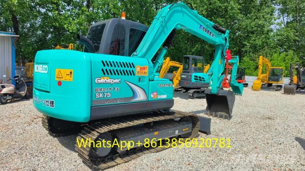Kobelco SK 75 Bagri goseničarji
