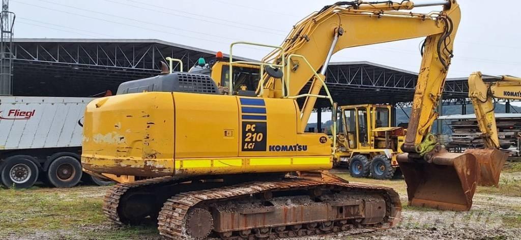 Komatsu PC 210 Bagri goseničarji
