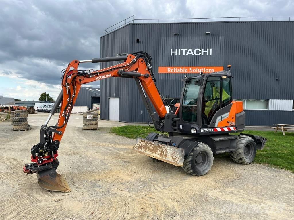 Hitachi ZX95W-7-2P Bagri na kolesih