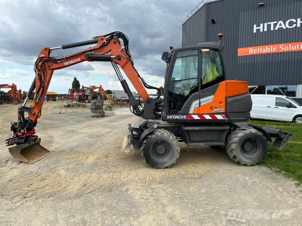 Hitachi ZX95W-7-2P Bagri na kolesih