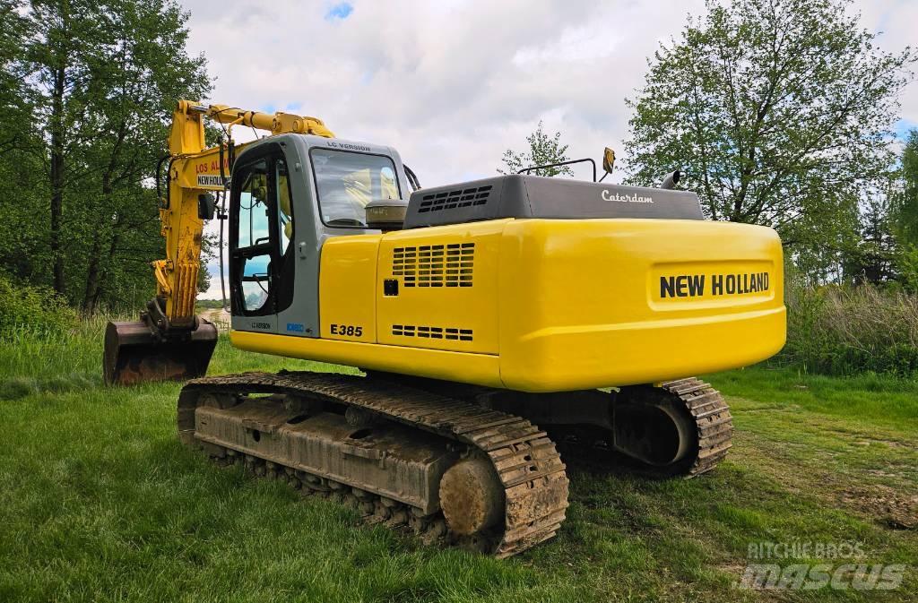 New Holland E385 Bagri goseničarji