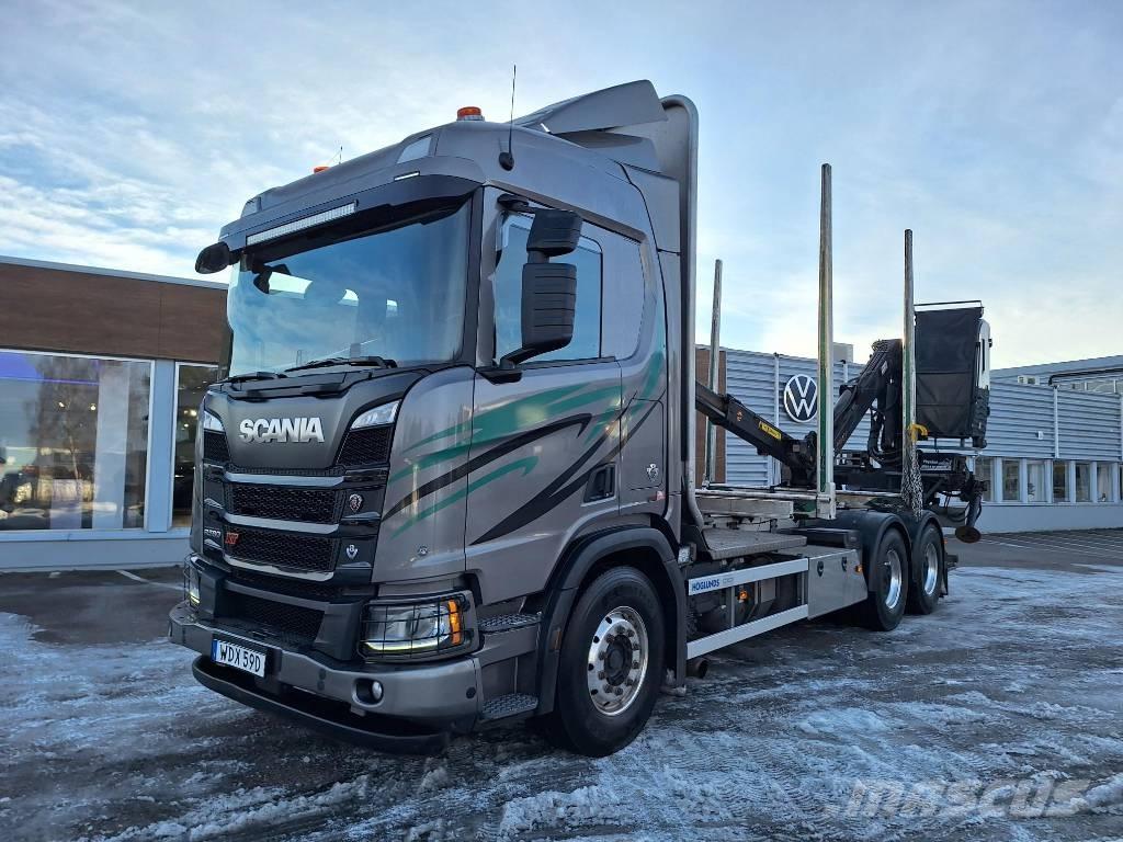Scania R580 LB6x4 Tovornjaki za hlode