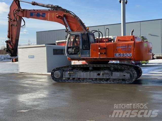 Hitachi EX 455 LC Bagri goseničarji