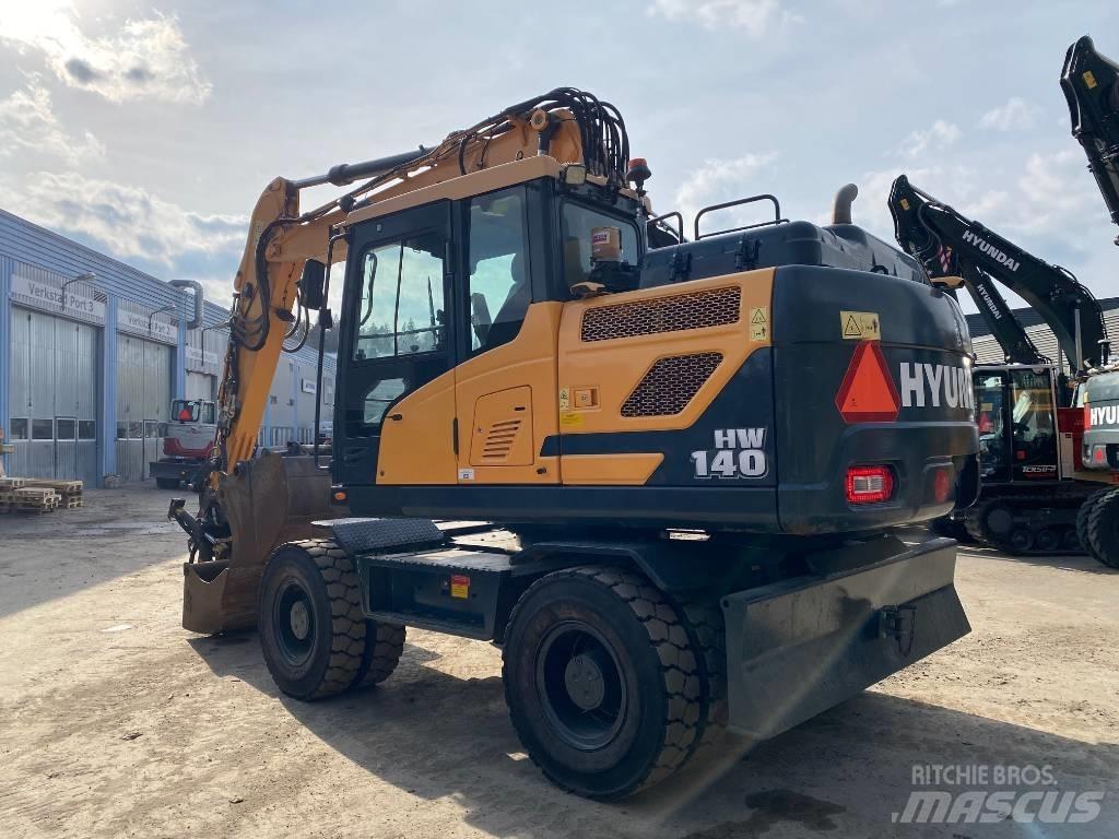 Hyundai HW140W Bagri na kolesih