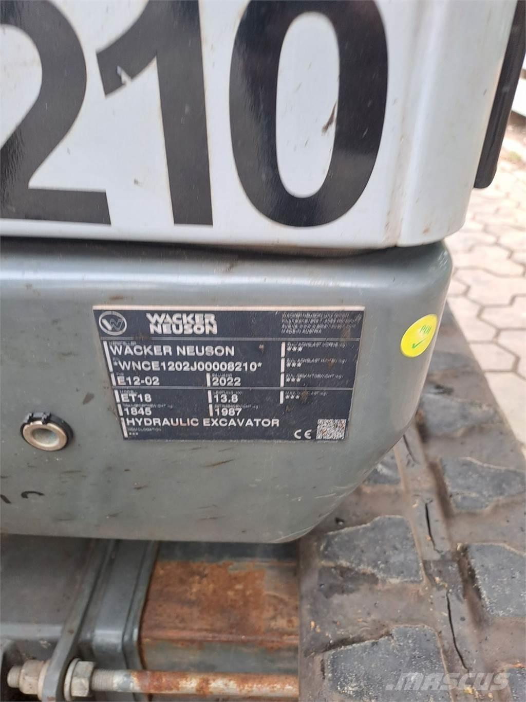 Wacker Neuson ET18 Bagri goseničarji