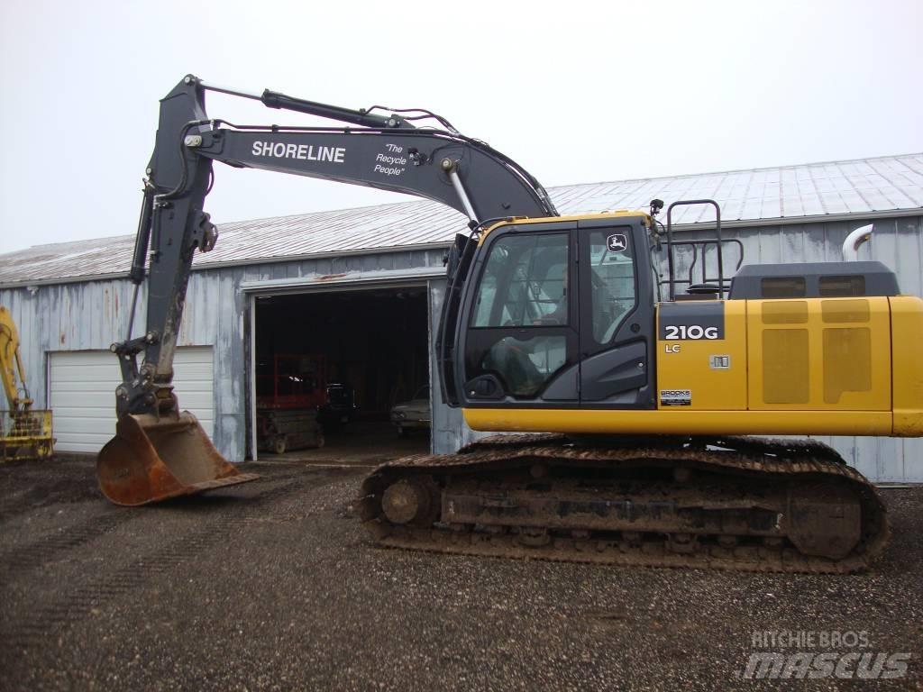 DEERE 210G LC Bagri goseničarji