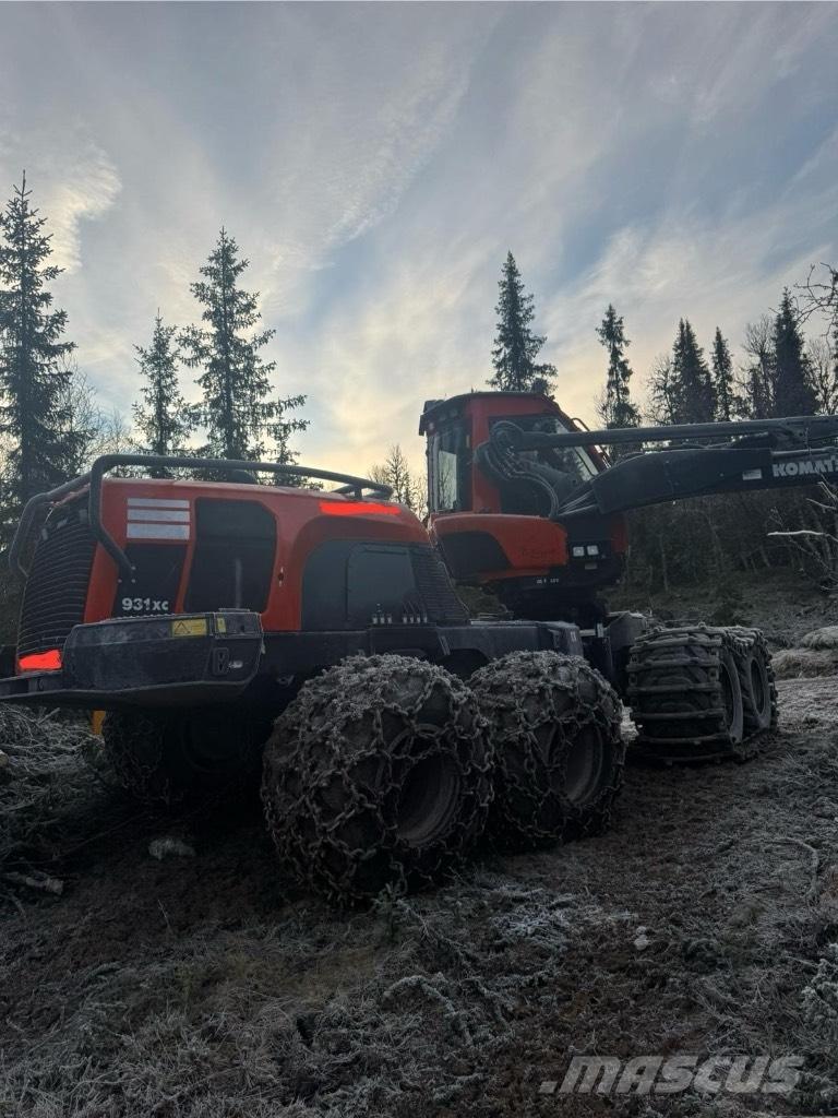 Komatsu 931 XC Harvesterji