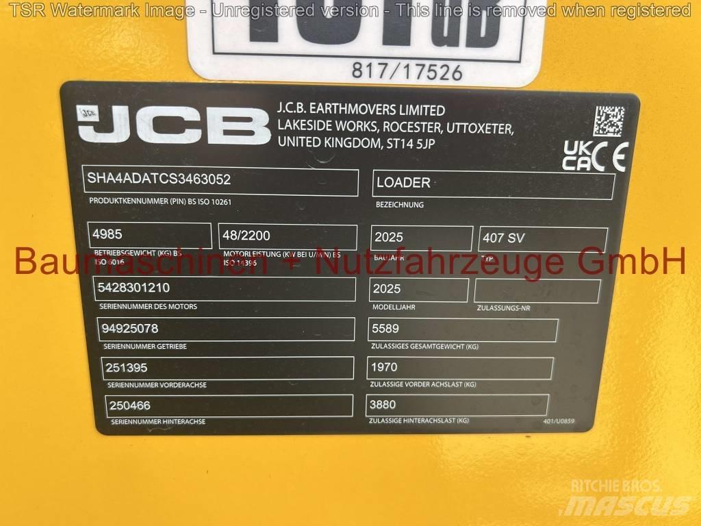 JCB 407 Klima -Demo- Kolesni nakladalci