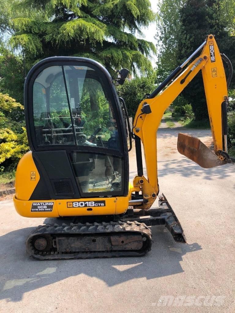 JCB 8018 CTS Mini bagri <7t