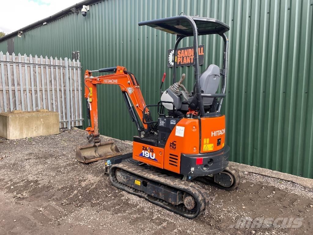 Hitachi ZX 19 U-6 Mini bagri <7t