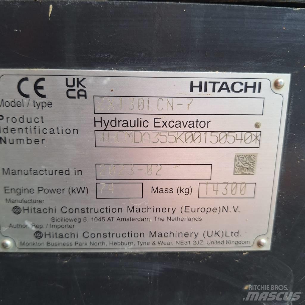 Hitachi ZX 130 LC N Bagri goseničarji