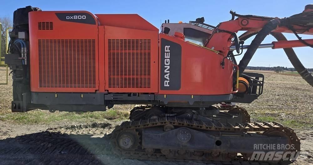 Sandvik Ranger DX800 Tunelske in podzemne rudarske vrtalne naprave