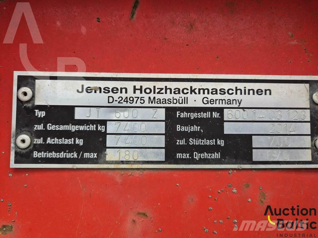 Jensen JT 600 Z Drobilci lesa