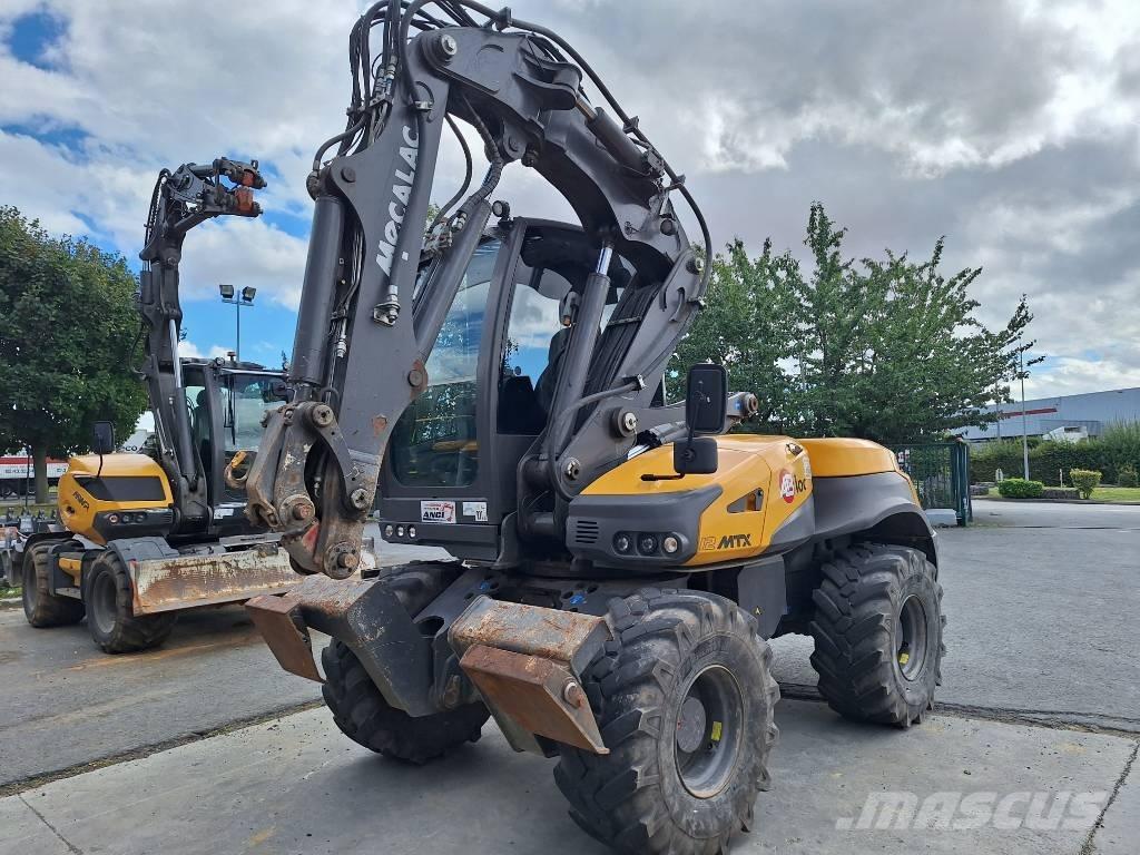 Mecalac 12 MTX Bagri na kolesih