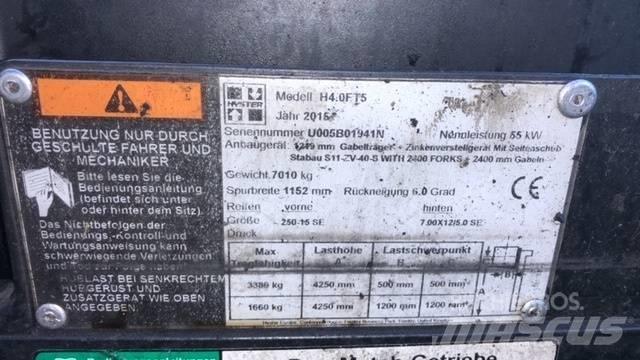 Hyster H 4.0 FT 5 Dizelski viličarji