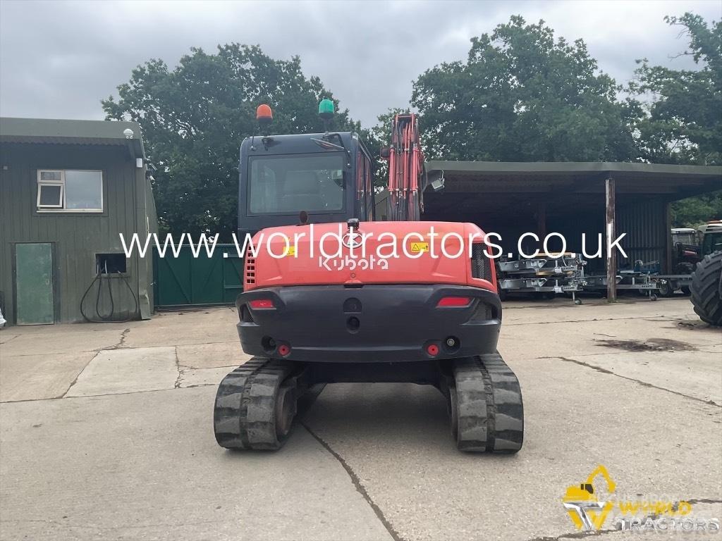 Kubota KX 080-4 Midi bagri 7t – 12t