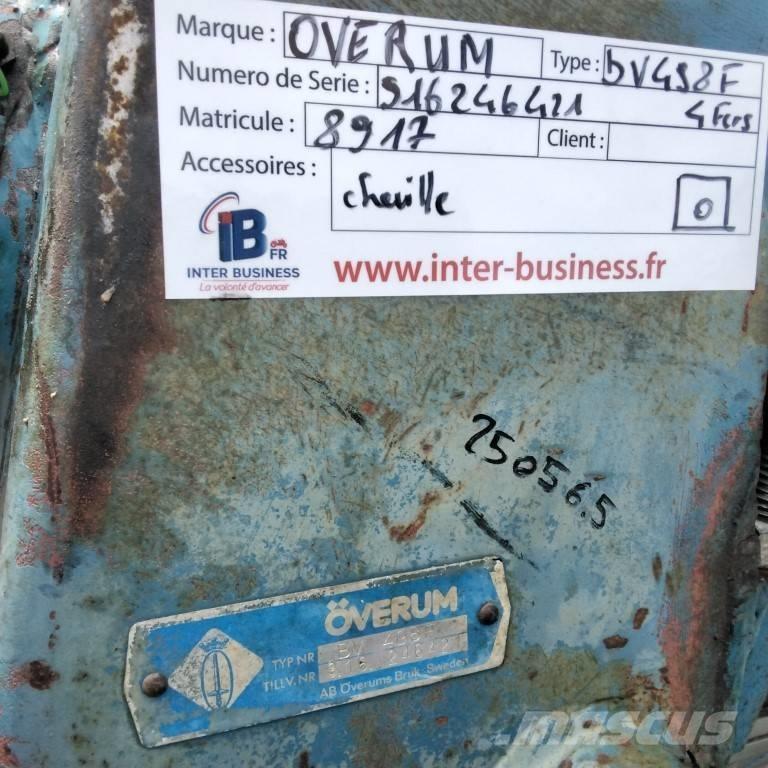 Överum BV498F Obračalni plugi