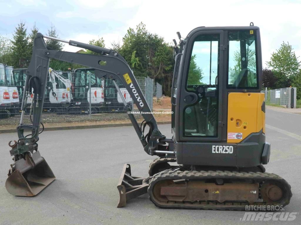 Volvo ECR 25 D Mini bagri <7t