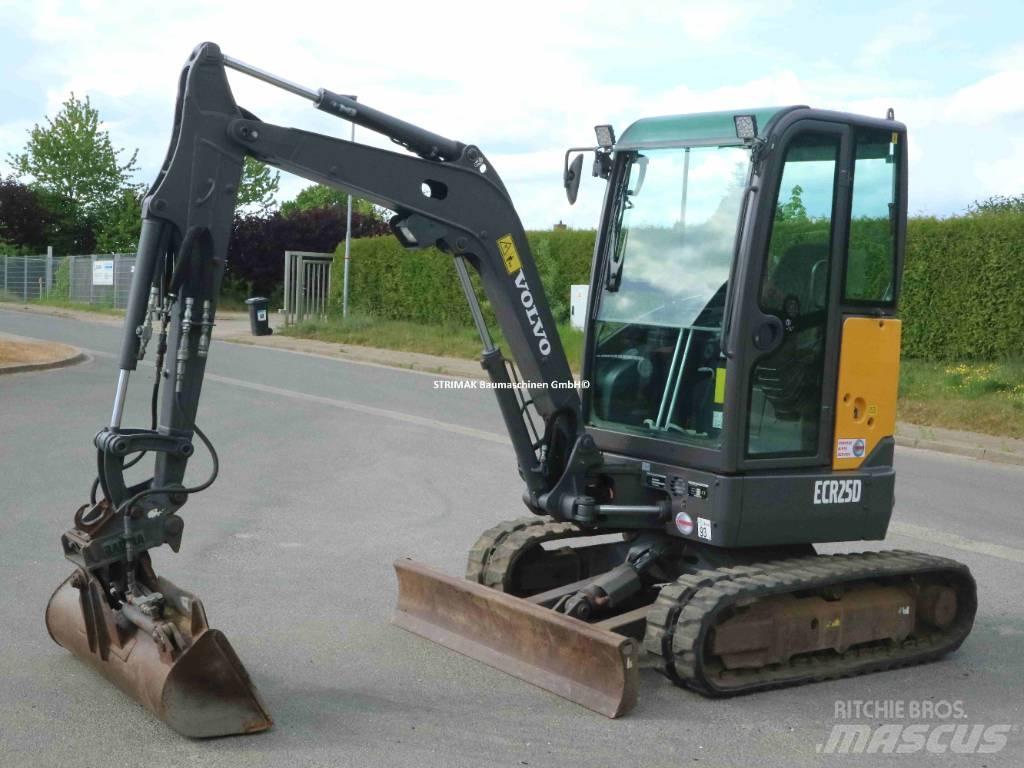 Volvo ECR 25 D Mini bagri <7t