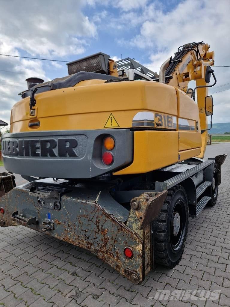 Liebherr 316 Bagri na kolesih