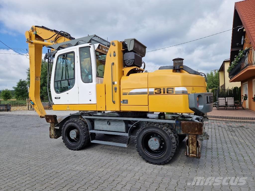 Liebherr 316 Bagri na kolesih