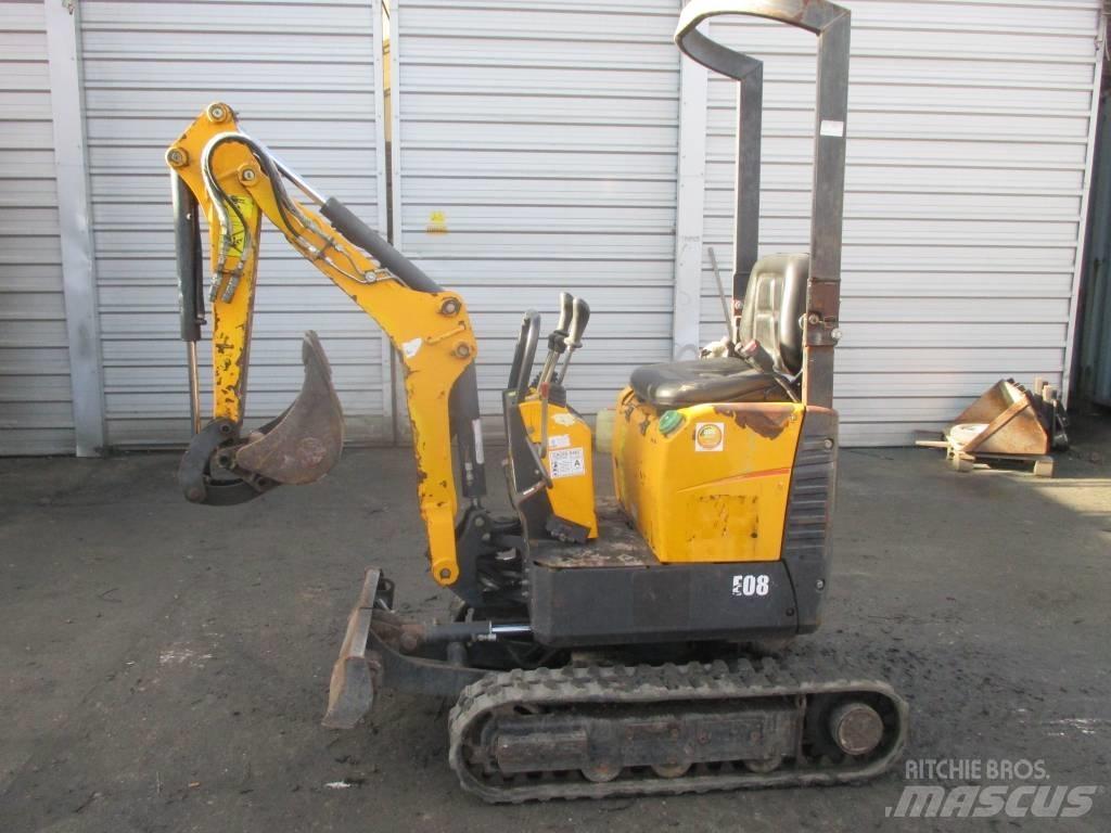 Bobcat E 08 Mini bagri <7t