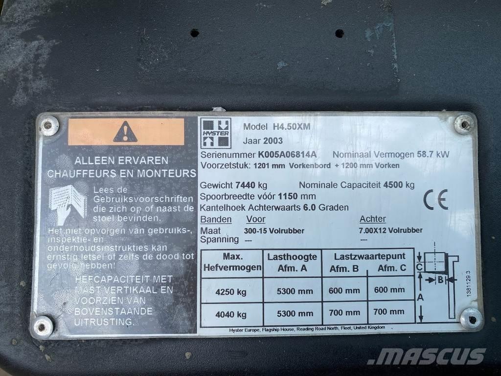 Hyster H4.50XM Dizelski viličarji