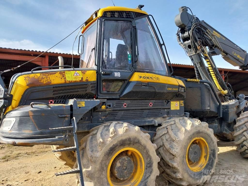 Ponsse Bear 8W Harvesterji