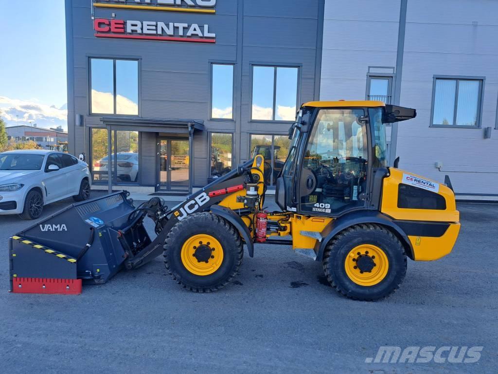 JCB 409 Kolesni nakladalci