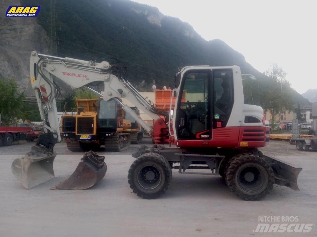 Takeuchi TB 295 W Bagri na kolesih
