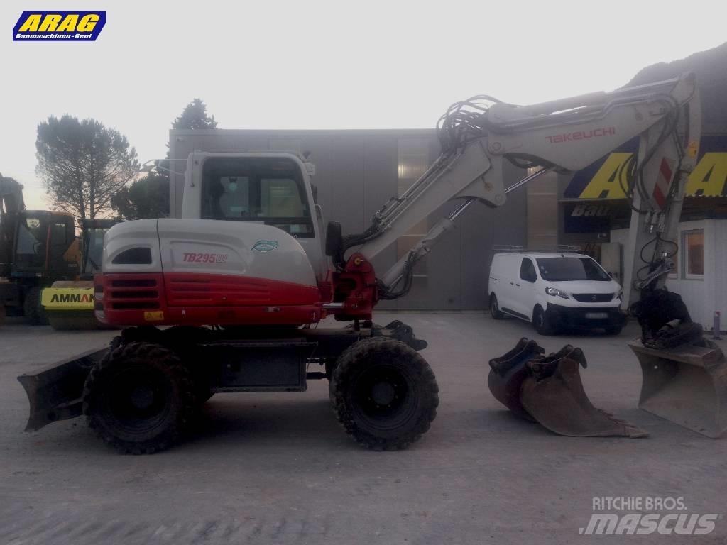 Takeuchi TB 295 W Bagri na kolesih