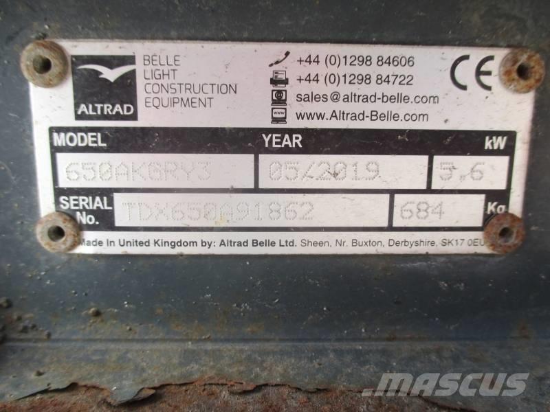 Altrad TDX650A Drugi valjarji
