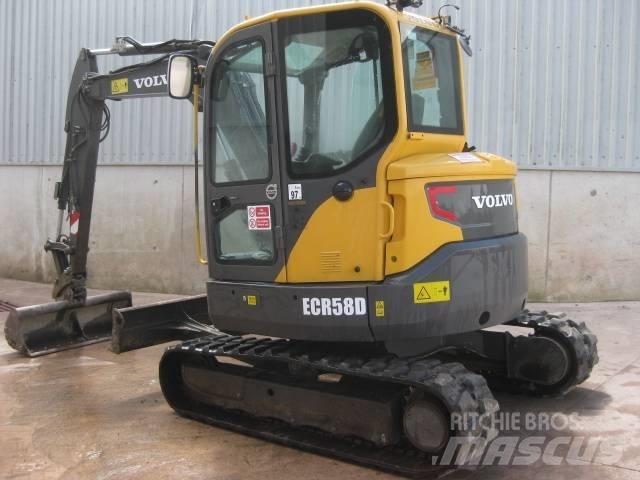 Volvo ECR 58 D Mini bagri <7t
