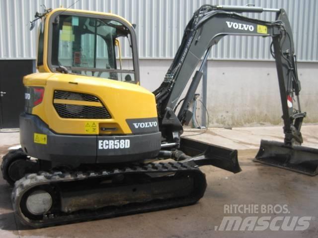 Volvo ECR 58 D Mini bagri <7t