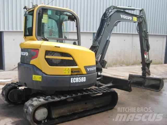 Volvo ECR 58 D Mini bagri <7t