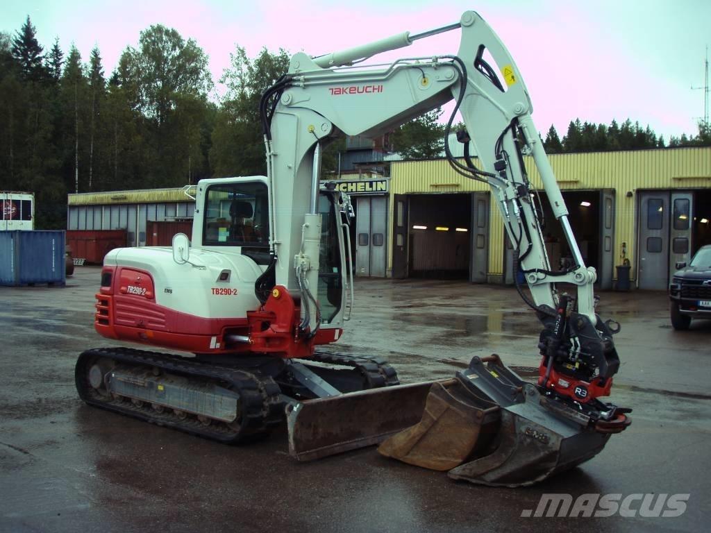Takeuchi TB 290-2 Midi bagri 7t – 12t