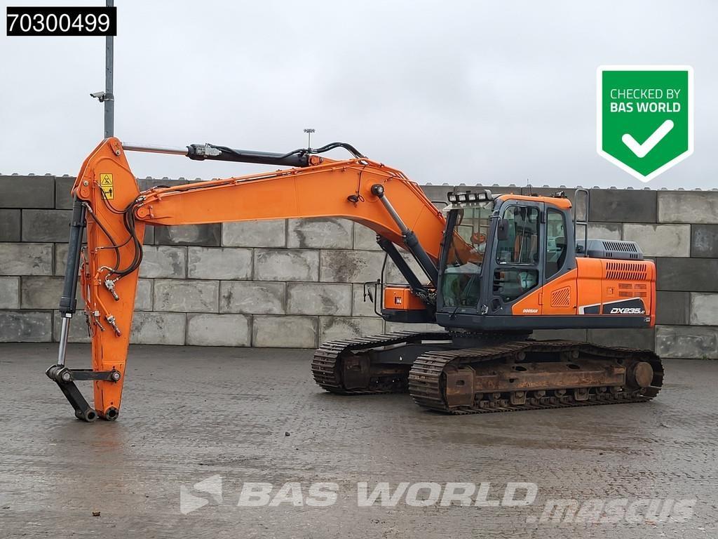 Doosan DX235 LC-5 Bagri goseničarji