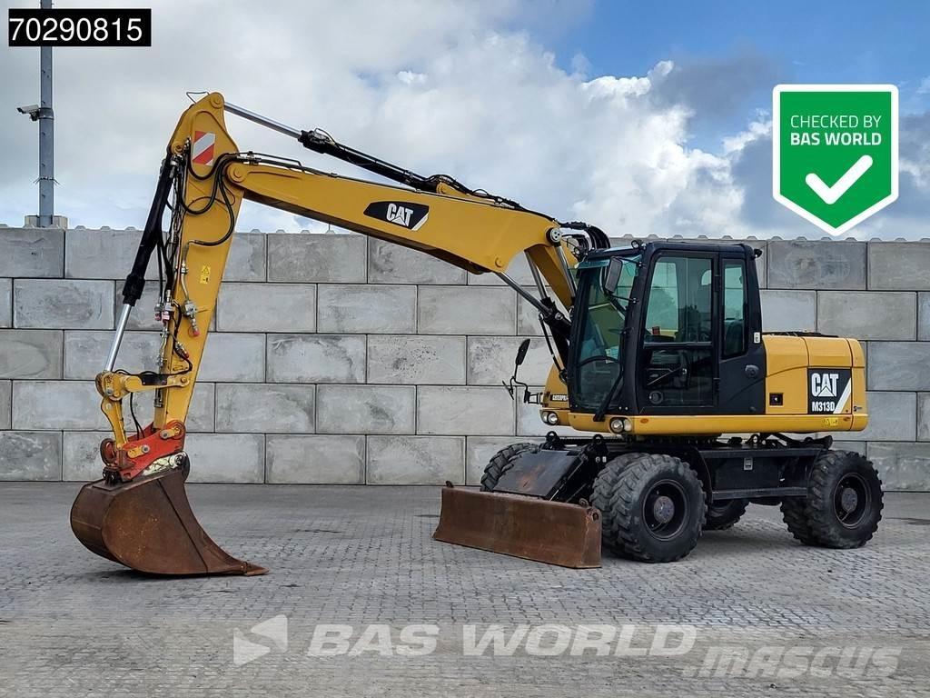 CAT M313 D Bagri na kolesih