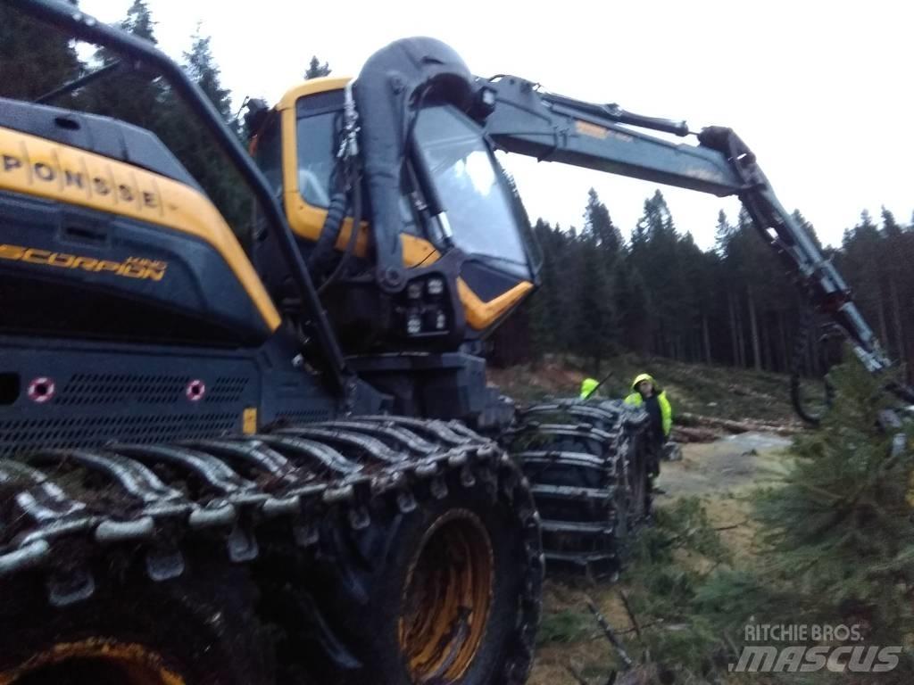 Ponsse Scorpion King Harvesterji