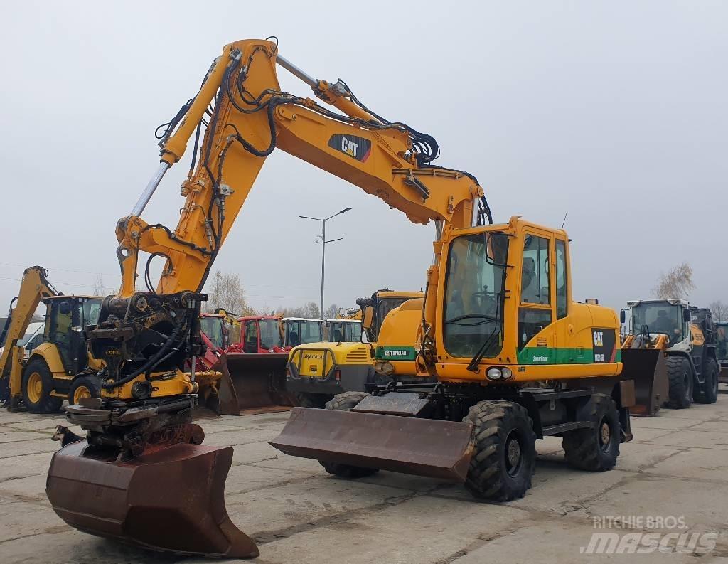 CAT M 316 D Bagri na kolesih